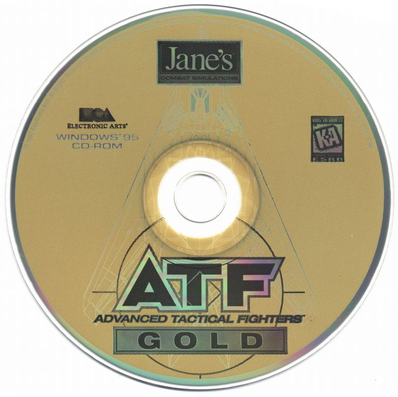 Media for Jane's Combat Simulations: ATF - Advanced Tactical Fighters - Gold (Windows) (Alternate)