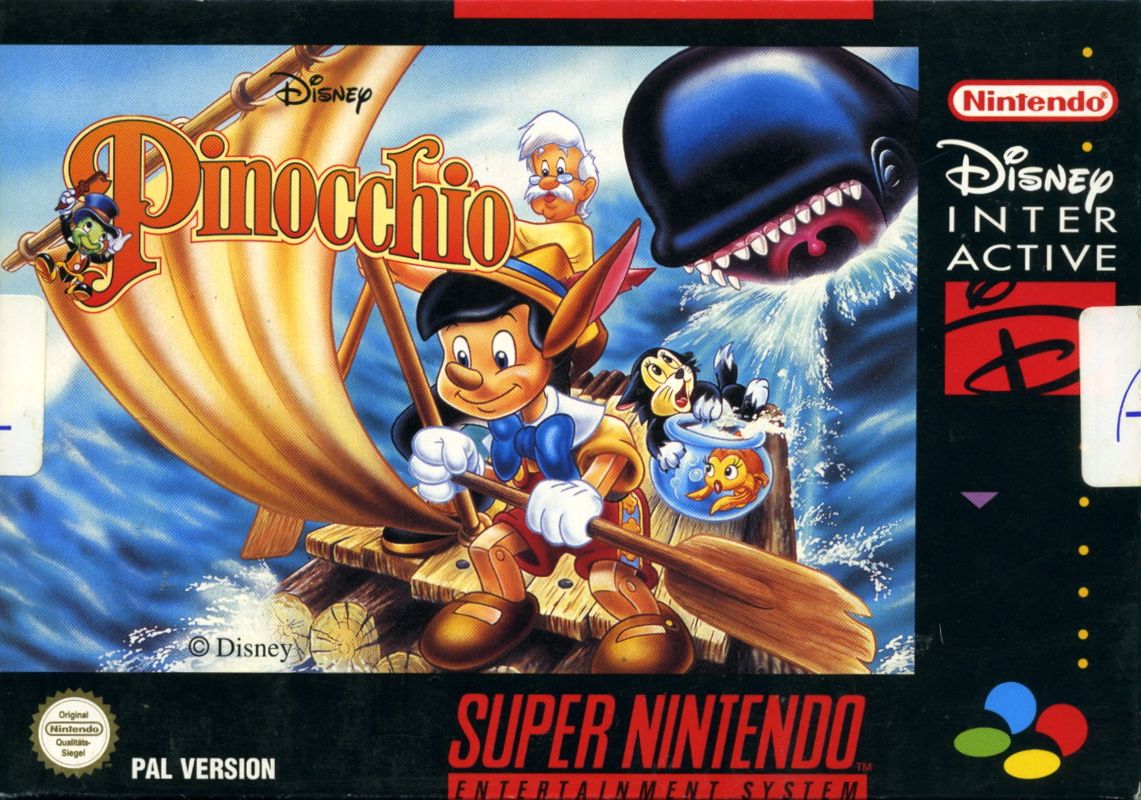 Front Cover for Pinocchio (SNES)