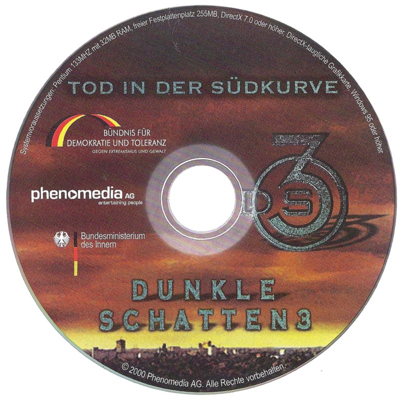 Media for Dunkle Schatten 3: Tod in der Südkurve (Windows)
