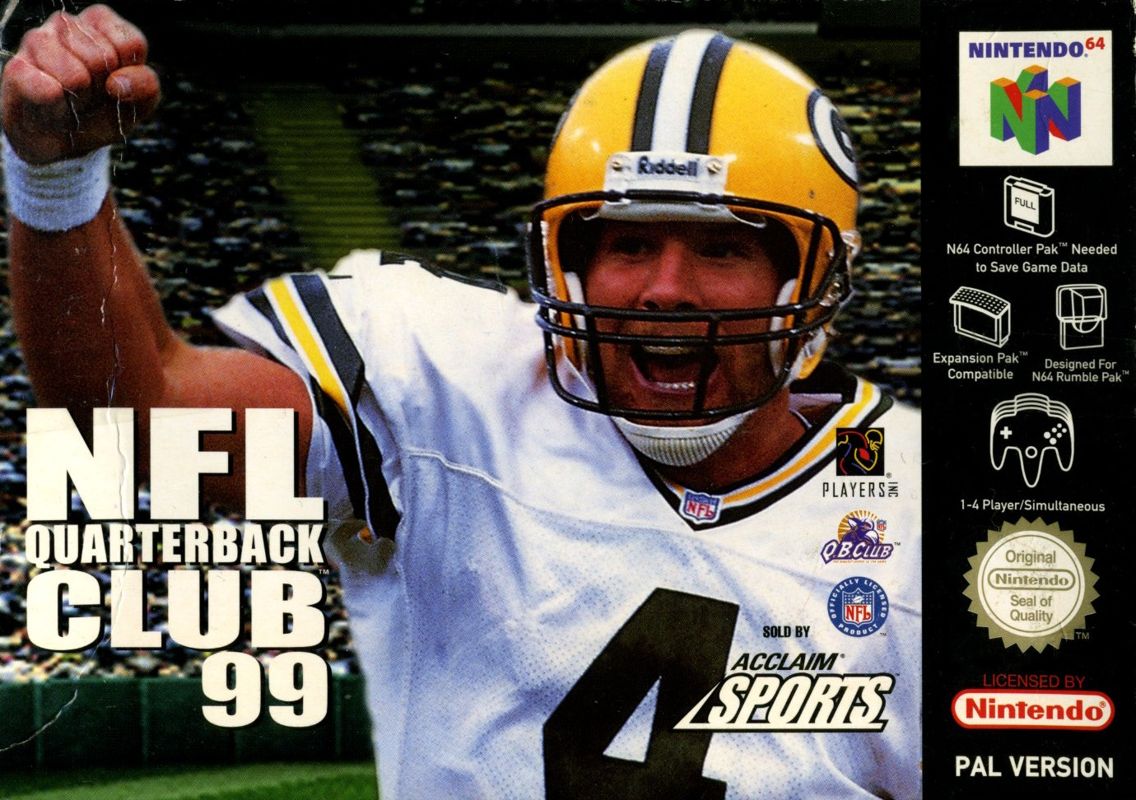 Front Cover for NFL Quarterback Club 99 (Nintendo 64)