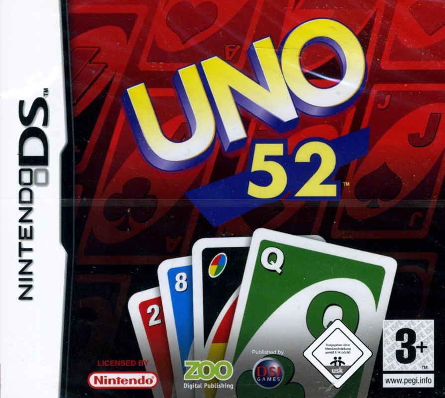 Front Cover for Uno 52 (Nintendo DS)