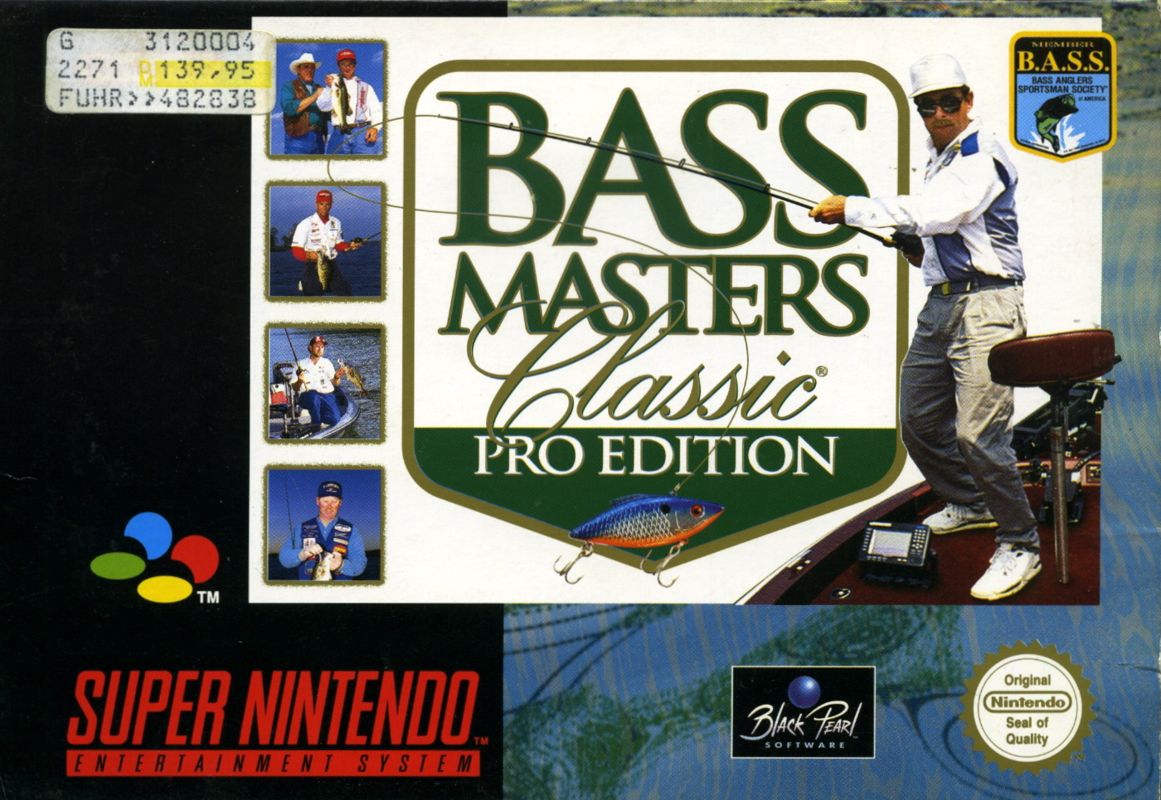 Front Cover for Bass Masters Classic: Pro Edition (SNES)