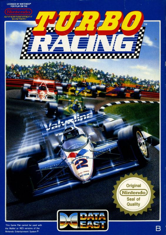 Front Cover for Al Unser Jr. Turbo Racing (NES)