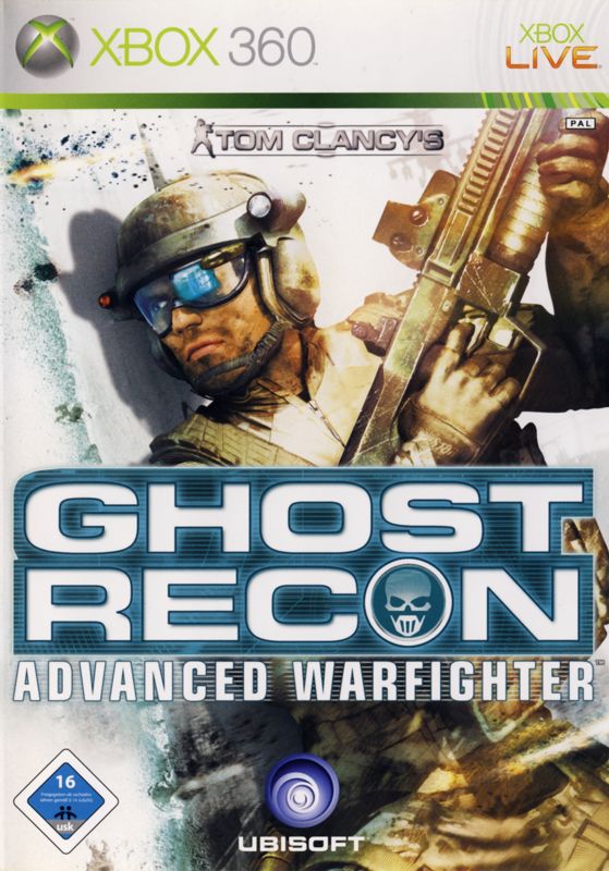 Front Cover for Tom Clancy's Ghost Recon: Advanced Warfighter (Xbox 360)