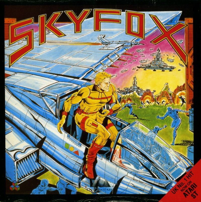 Front Cover for Skyfox (Atari ST)