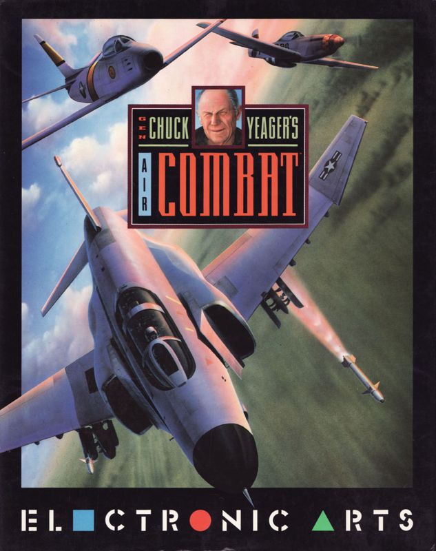 Front Cover for Chuck Yeager's Air Combat (Macintosh)