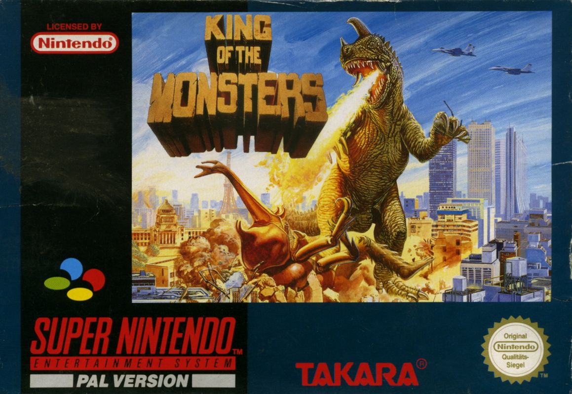 Front Cover for King of the Monsters (SNES)