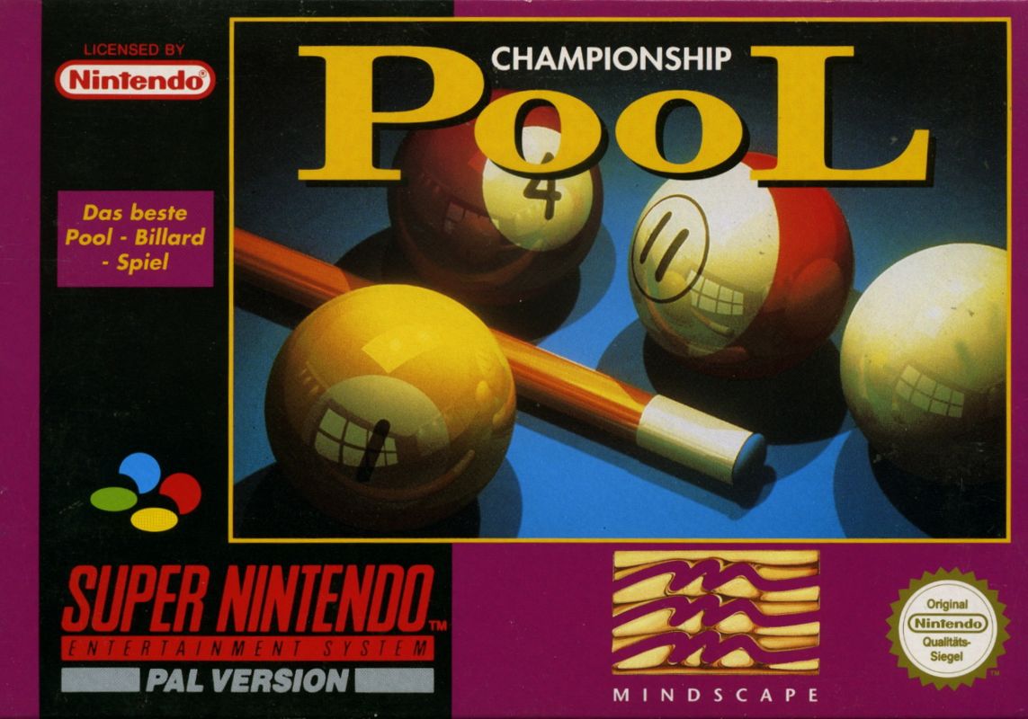 Front Cover for Championship Pool (SNES)