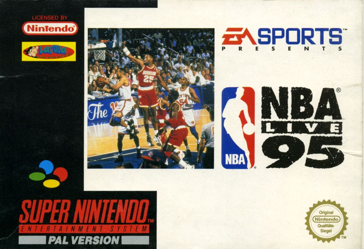 Front Cover for NBA Live 95 (SNES)