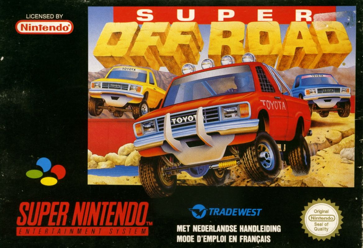 Front Cover for Ivan 'Ironman' Stewart's Super Off Road (SNES)