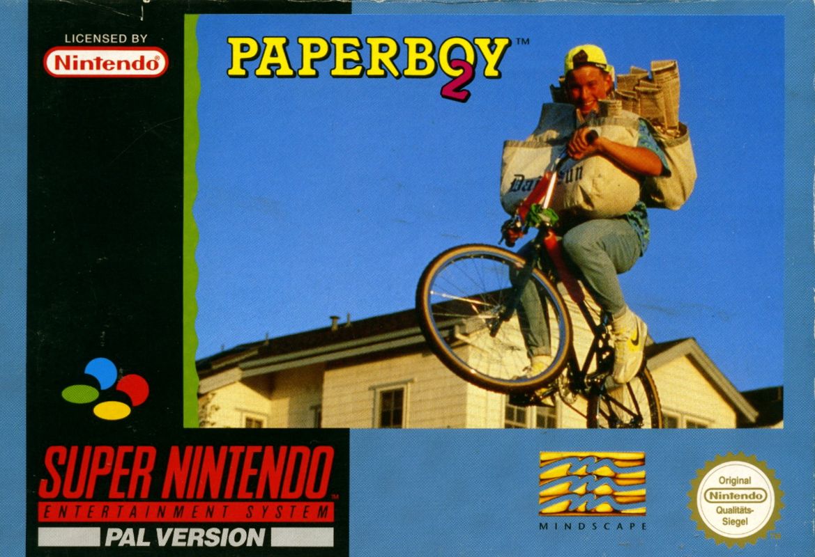 Front Cover for Paperboy 2 (SNES)