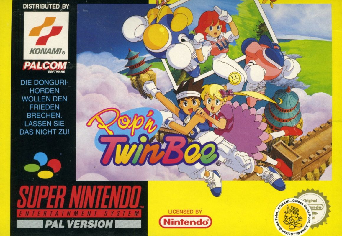 Front Cover for Pop'n Twinbee (SNES)
