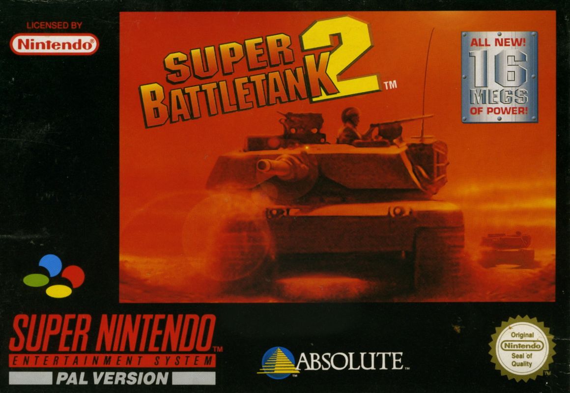 Front Cover for Super Battletank 2 (SNES)