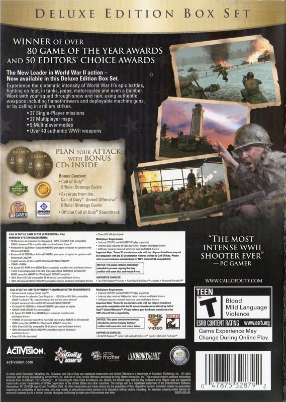 Call of Duty: WWII cover or packaging material - MobyGames