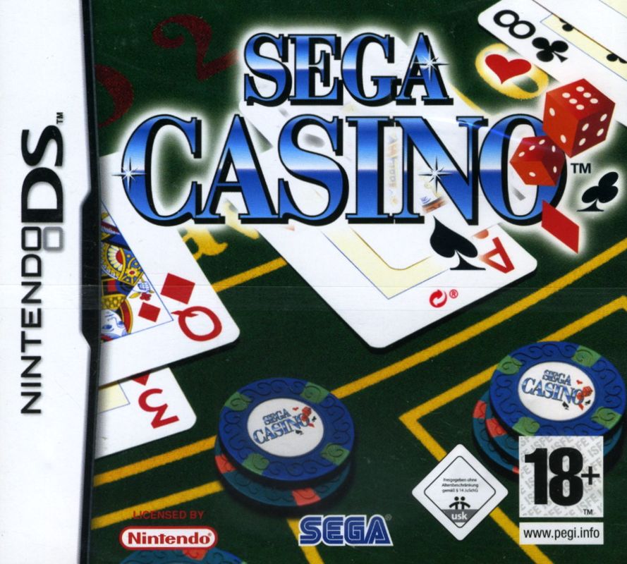 Front Cover for Sega Casino (Nintendo DS)