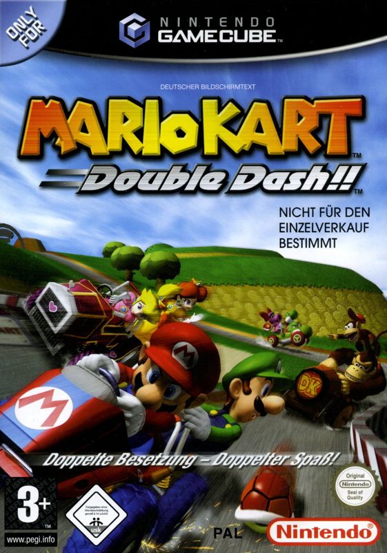 Front Cover for Mario Kart: Double Dash!! (GameCube) (Bundle release)