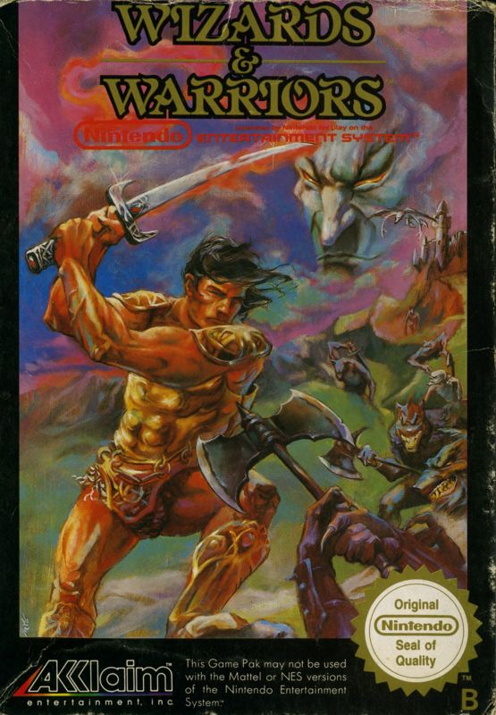 Front Cover for Wizards & Warriors (NES)