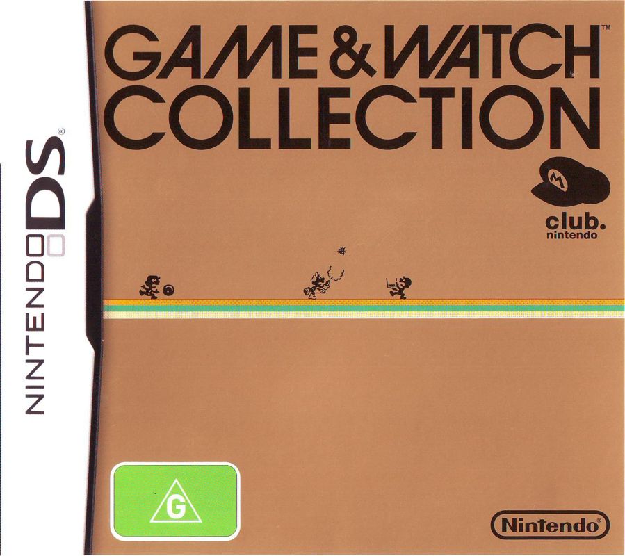 Front Cover for Game & Watch Collection (Nintendo DS)