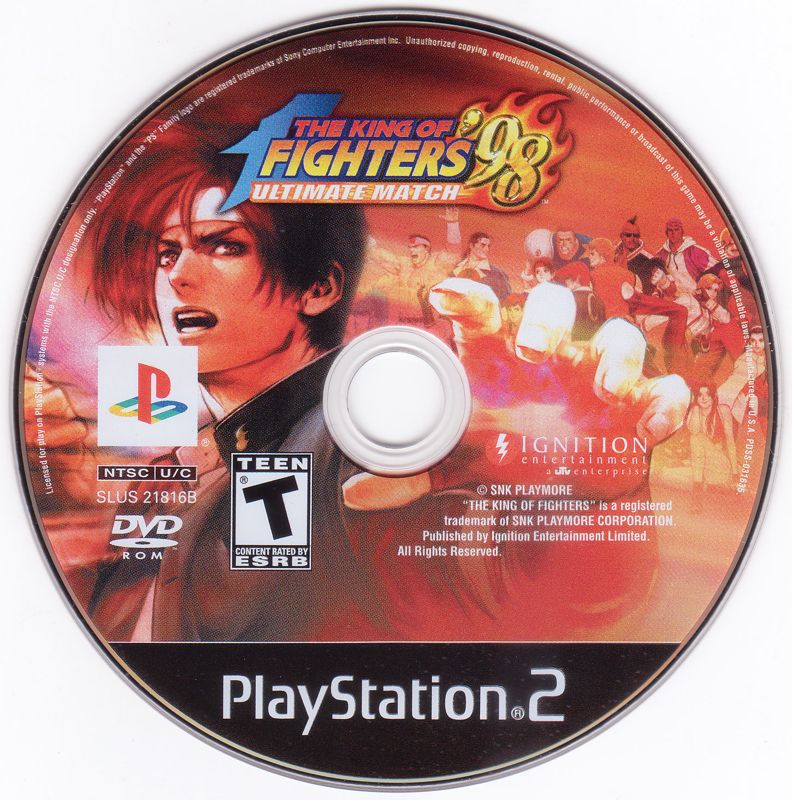 The King of Fighters '98: Ultimate Match cover or packaging material -  MobyGames