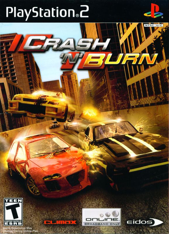 Front Cover for Crash 'N' Burn (PlayStation 2)