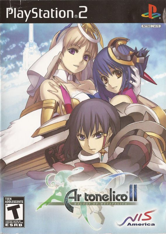 Front Cover for Ar tonelico II: Melody of Metafalica (PlayStation 2)