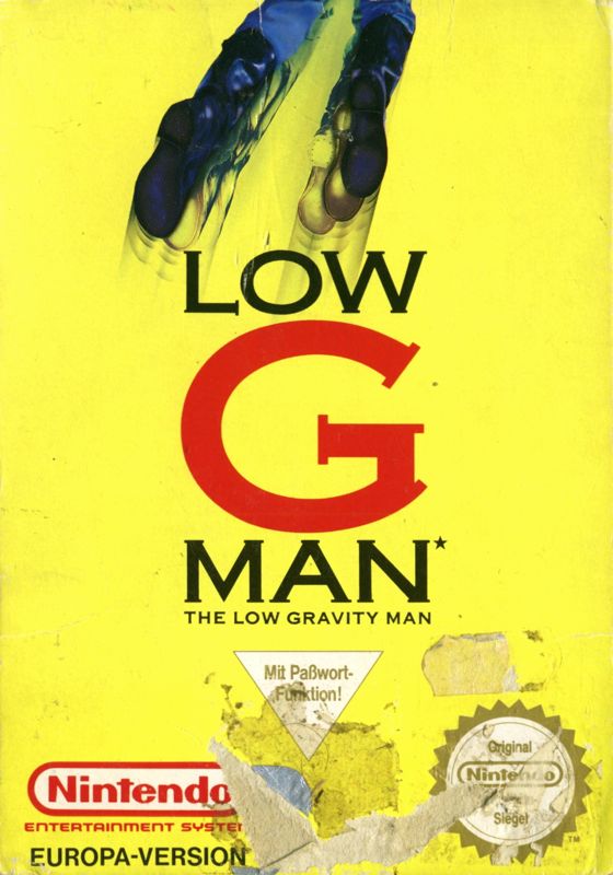 Front Cover for Low G Man (NES)