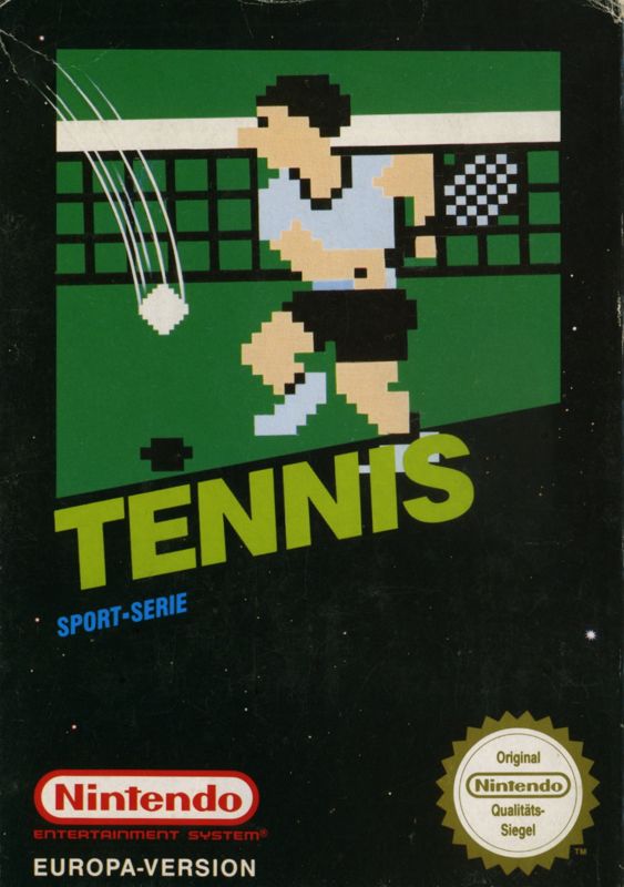 Front Cover for Tennis (NES)