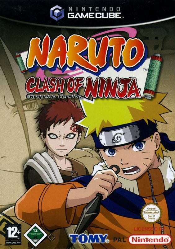 Front Cover for Naruto: Clash of Ninja 2 (GameCube)