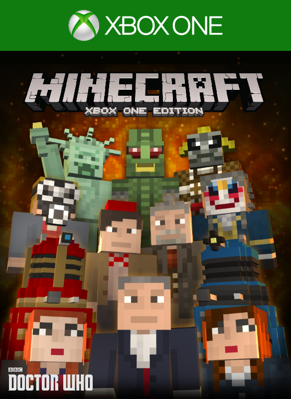 Front Cover for Minecraft: Xbox One Edition - Doctor Who Skins Volume I (Xbox One) (Download release)