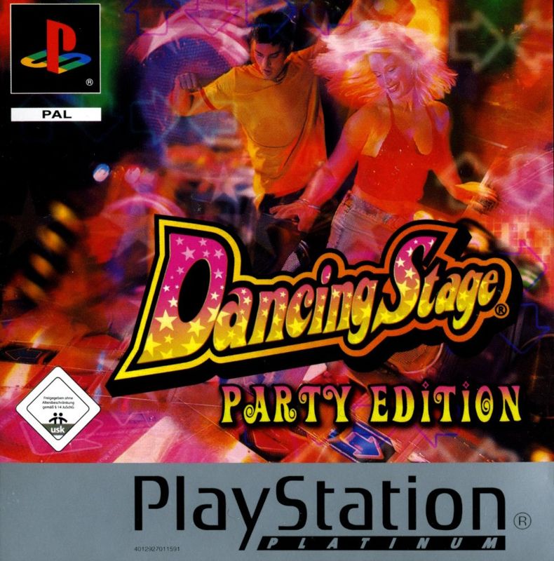 Front Cover for Dancing Stage Party Edition (PlayStation) (Platinum release)