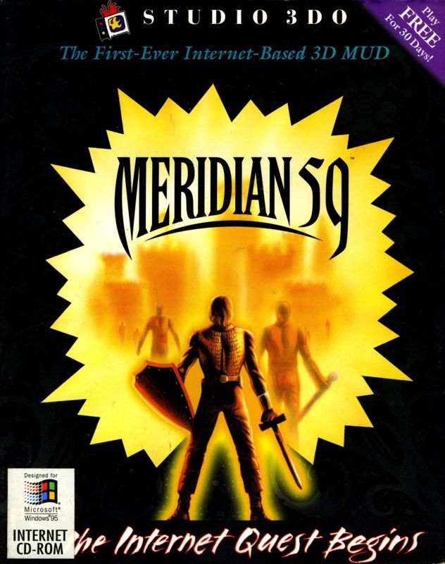Front Cover for Meridian 59 (Windows)