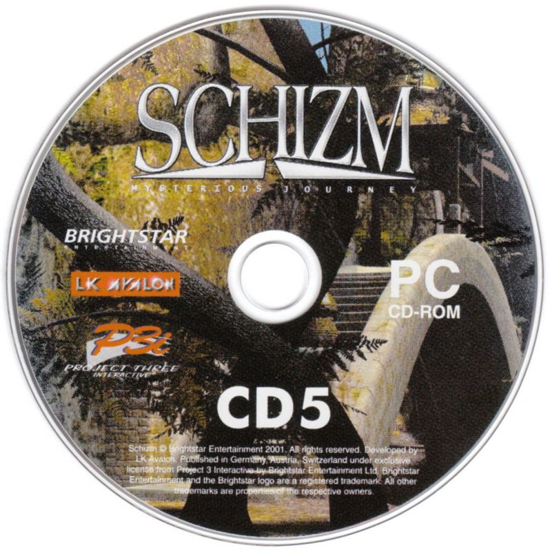 Media for Schizm: Mysterious Journey (Windows): Disc 5