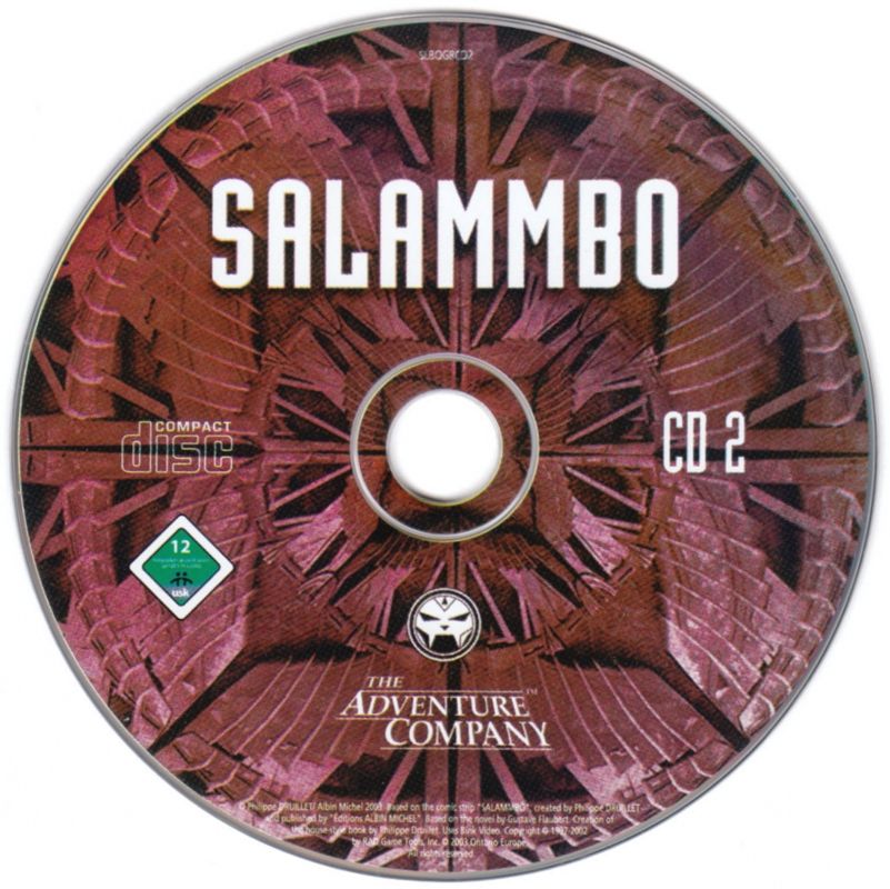 Media for Salammbo: Battle for Carthage (Windows): Disc 2