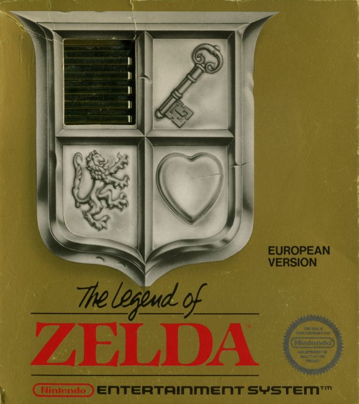 Front Cover for The Legend of Zelda (NES)