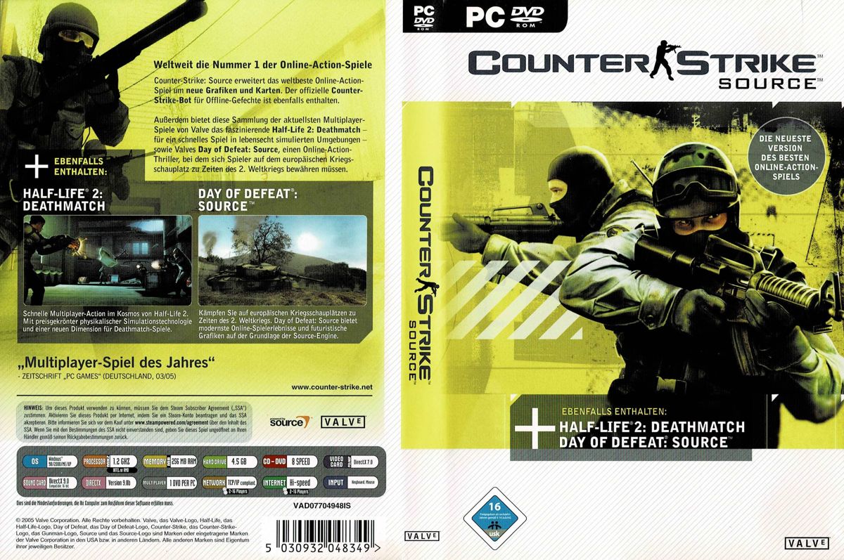 Full Cover for Counter-Strike: Source (Windows)