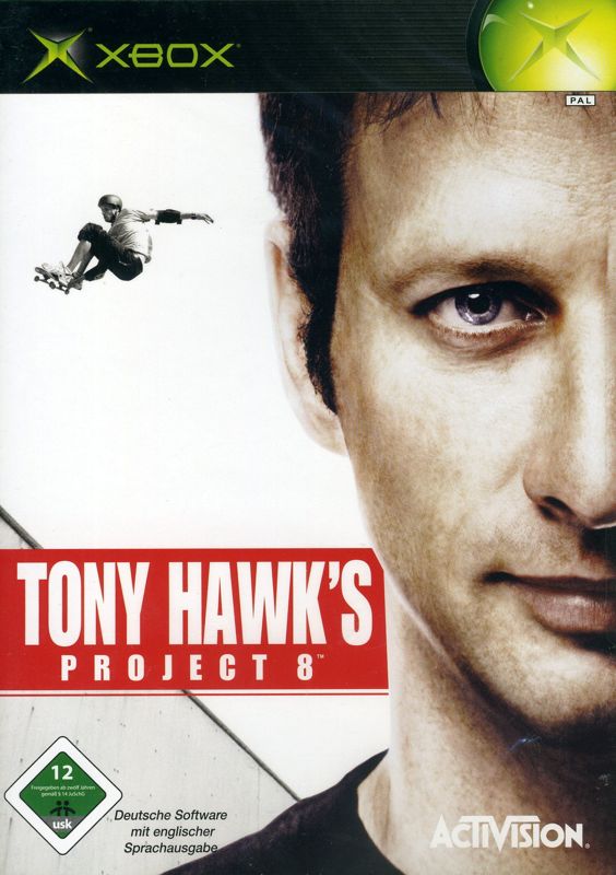 Front Cover for Tony Hawk's Project 8 (Xbox)