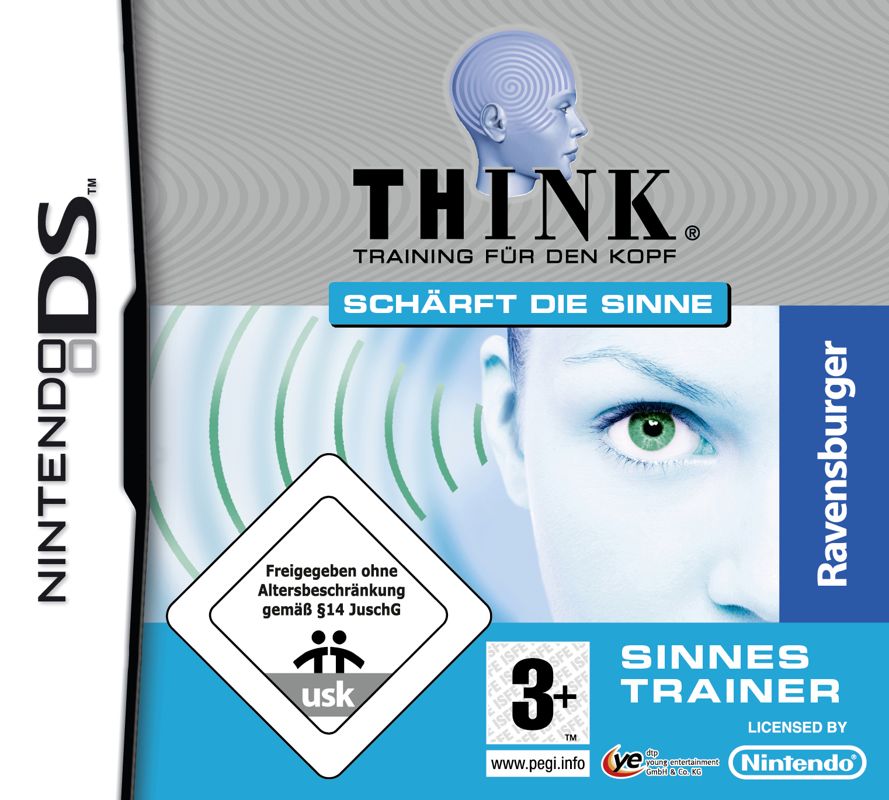 Front Cover for Think: Sinnes Trainer (Nintendo DS)