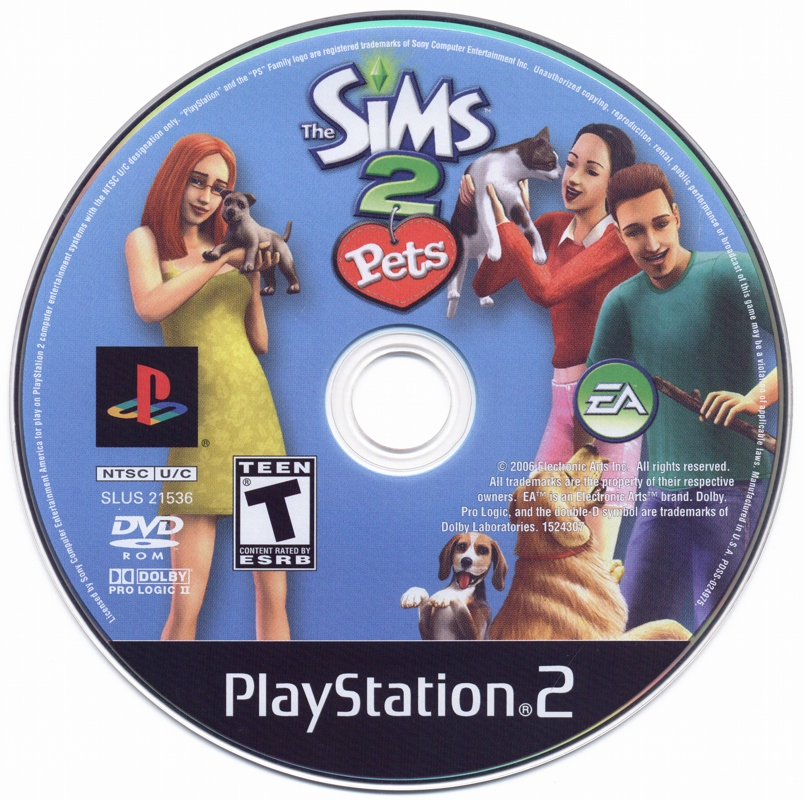 Media for The Sims 2: Pets (PlayStation 2)