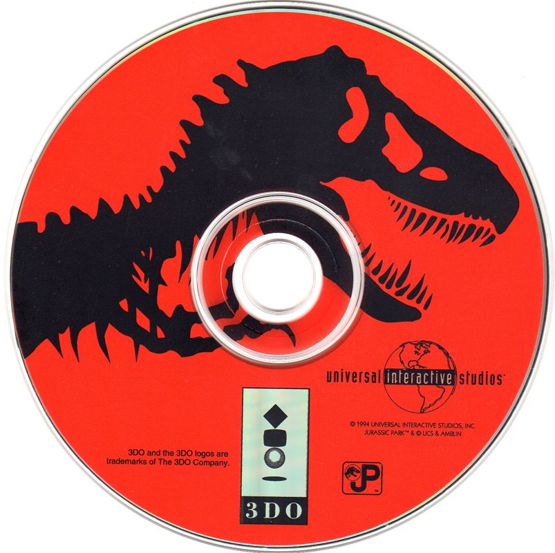 Media for Jurassic Park Interactive (3DO)