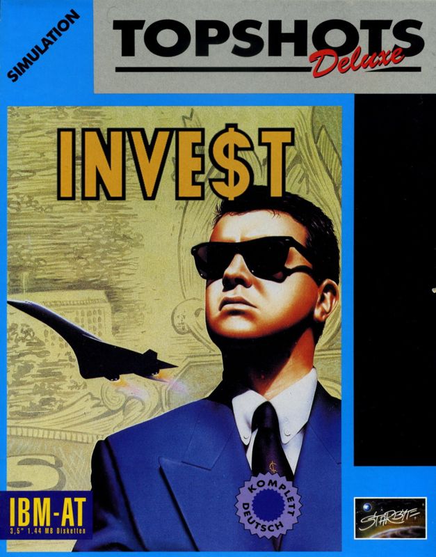 Front Cover for Inve$t (DOS) (Topshots Deluxe release)