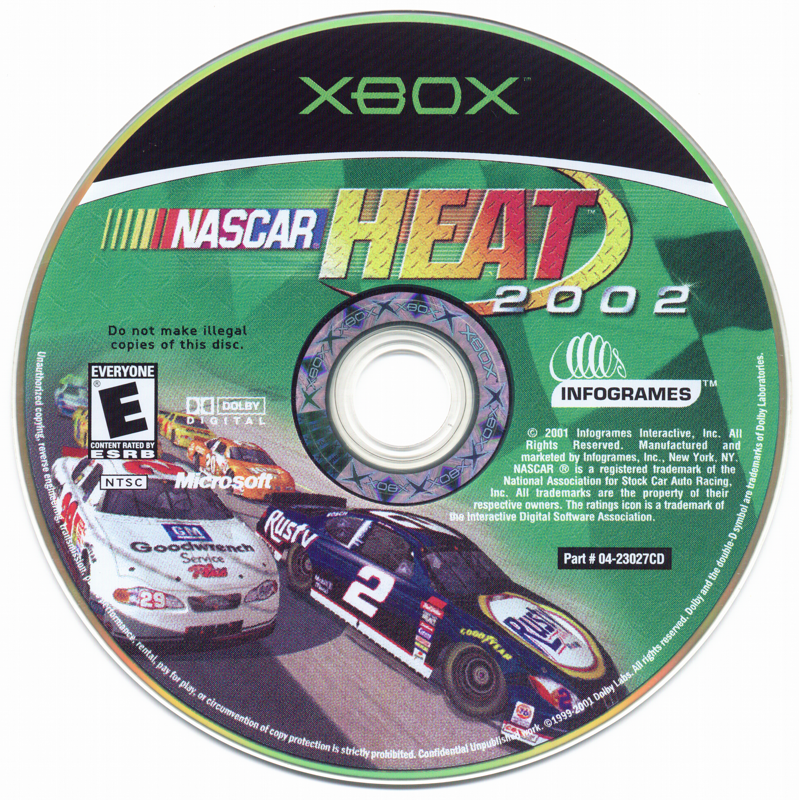 Media for NASCAR Heat 2002 (Xbox)