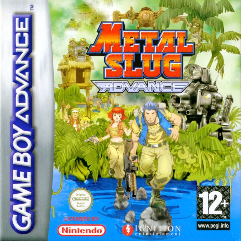 Front Cover for Metal Slug Advance (Game Boy Advance)