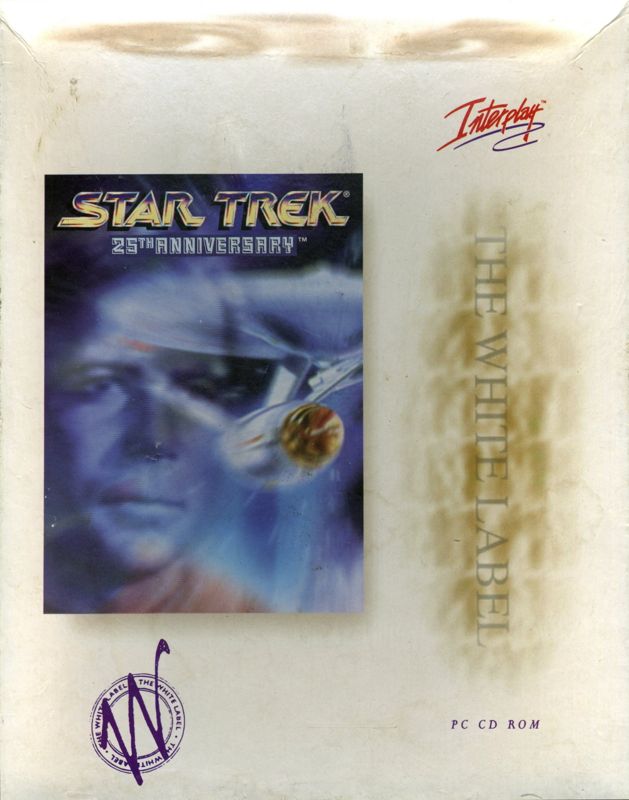 Front Cover for Star Trek: 25th Anniversary (DOS) (White Label release)