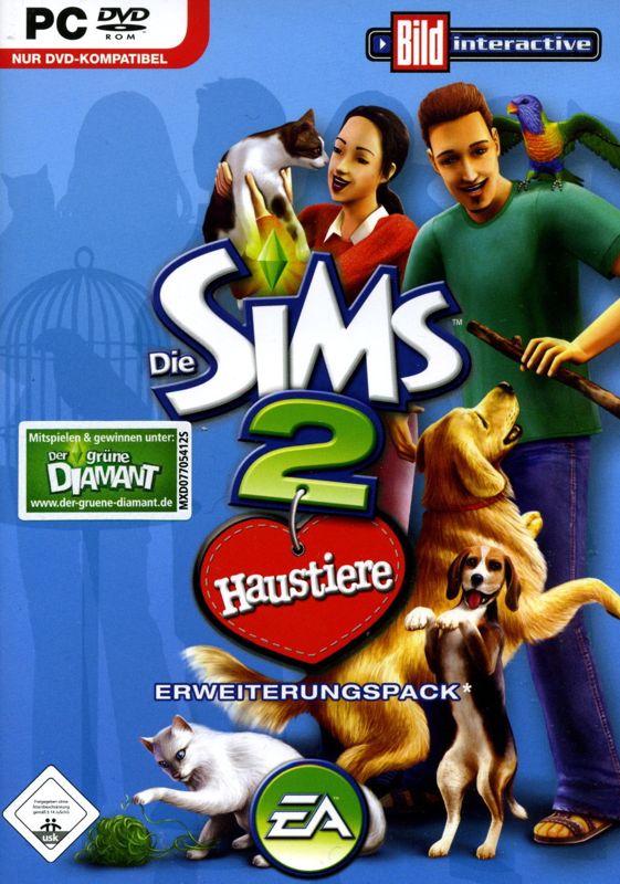 Front Cover for The Sims 2: Pets (Windows)