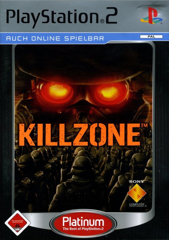 Front Cover for Killzone (PlayStation 2) (Platinum release)