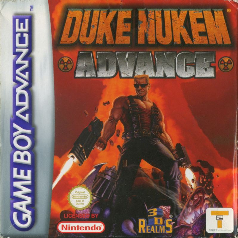 Front Cover for Duke Nukem Advance (Game Boy Advance)