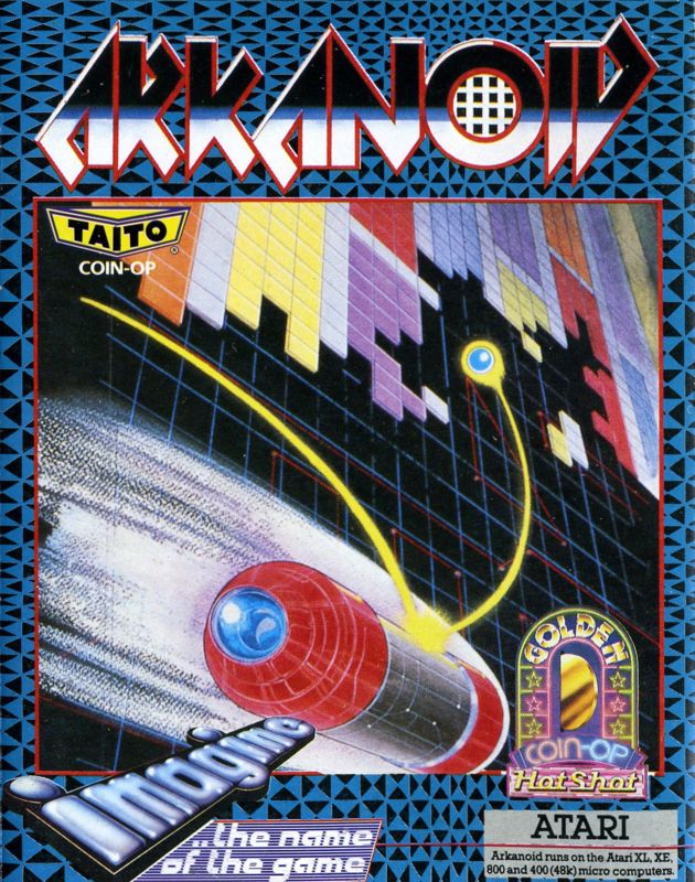 Front Cover for Arkanoid (Atari 8-bit)