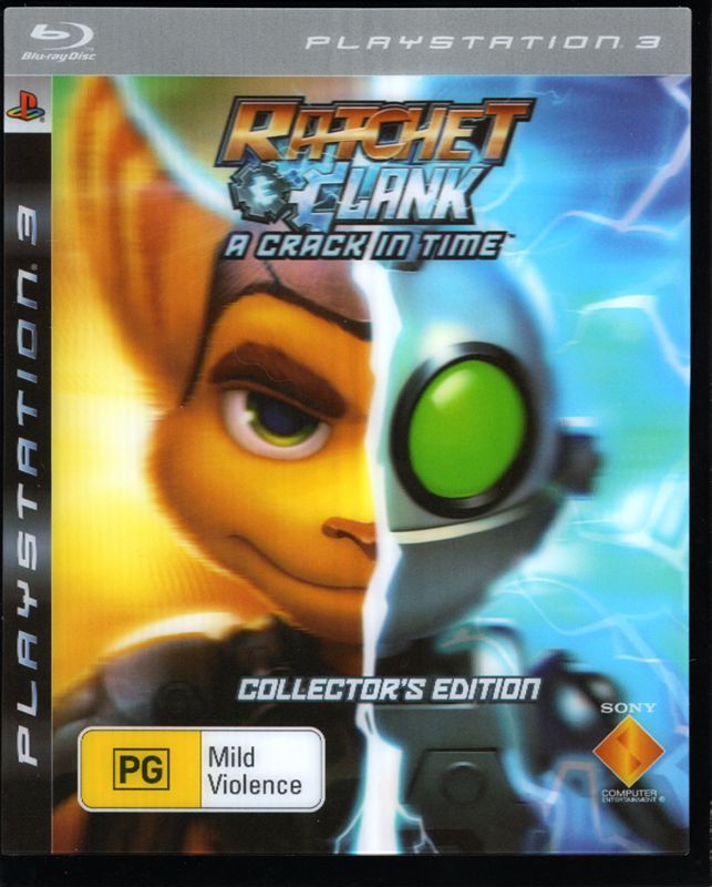 Front Cover for Ratchet & Clank: A Crack in Time (Collector's Edition) (PlayStation 3)