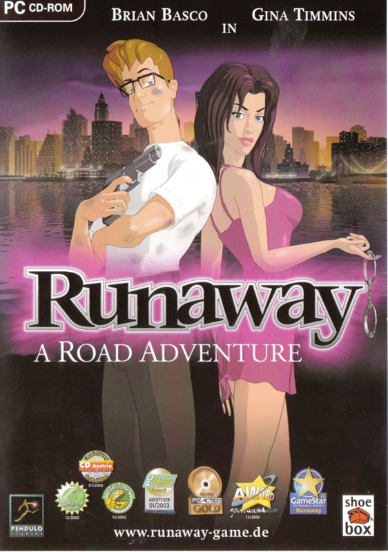 Other for Runaway: A Road Adventure (Windows): Keep Case - Front