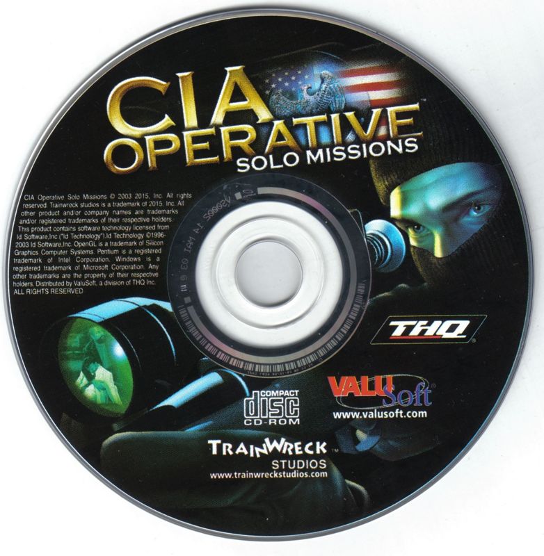 Media for CIA Operative: Solo Missions (Windows)